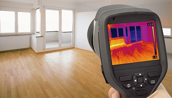 Thermal imaging home inspection services from MLZ Inspection Services